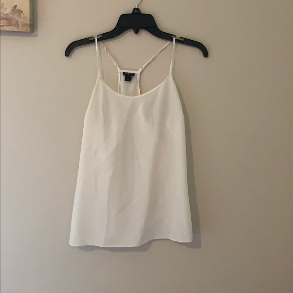 White tank top